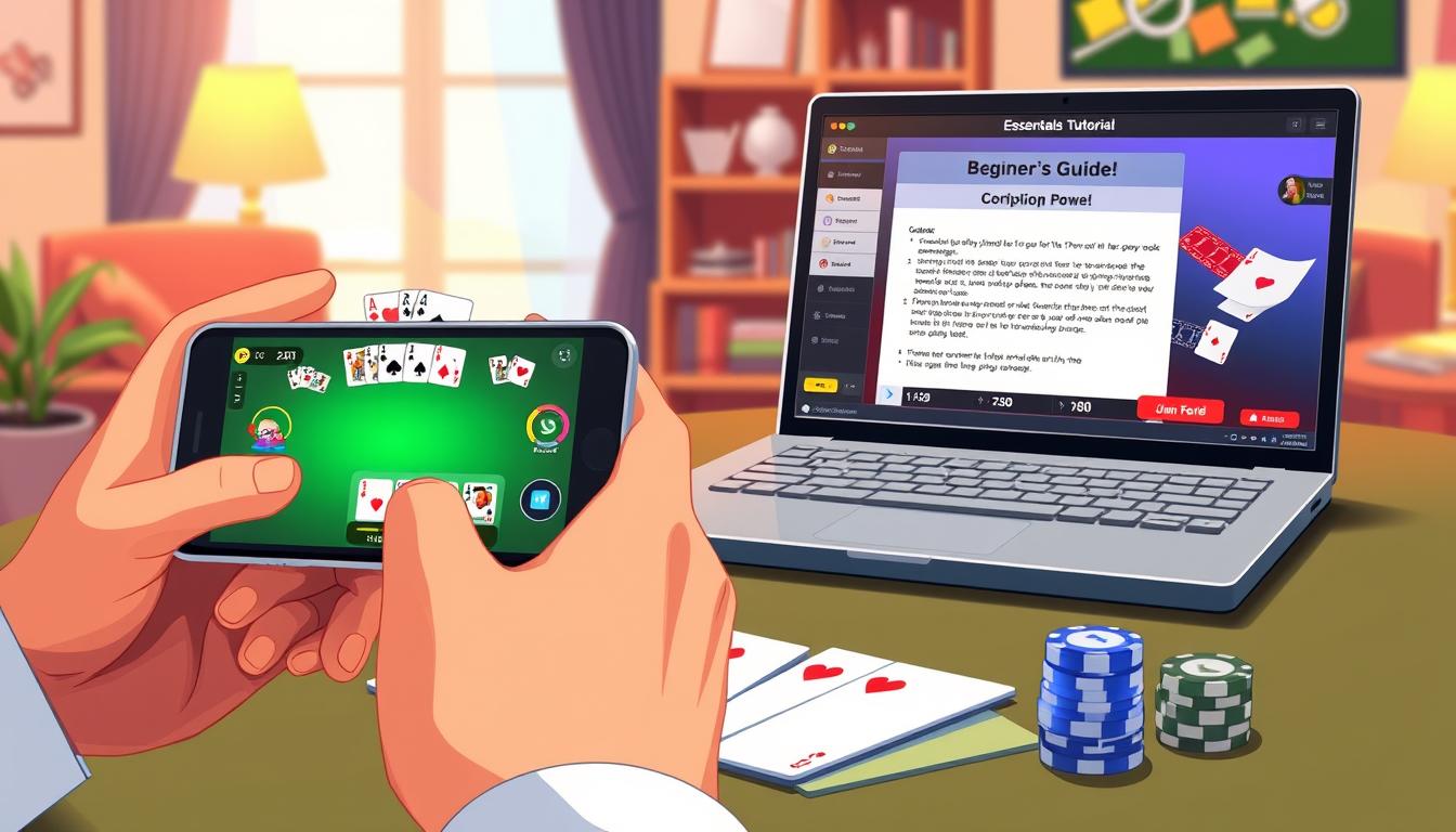 How to play poker online